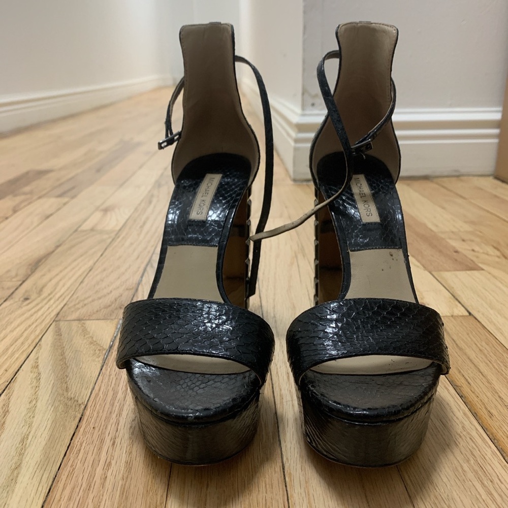 Michael Kors high heels open toe size 9